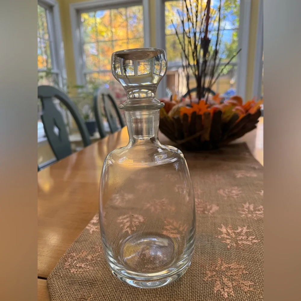 Vintage Krosno Crystal Liquor Decanter made in Poland